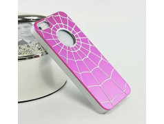 Coque SPIDER ALU rose pour iPhone 5