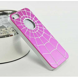 Coque SPIDER ALU rose pour iPhone 5