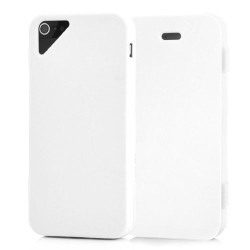 Coque FOLIO blanche pour iPhone 5