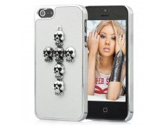 Coque GOTHIC blanche pour iPhone 5