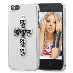 Coque GOTHIC blanche pour iPhone 5