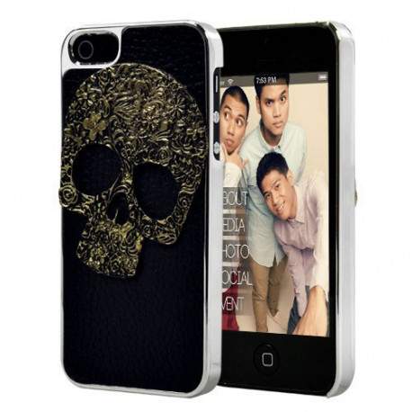 Coque DEAD noire pour iPhone 5