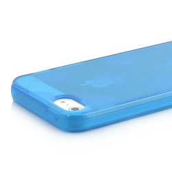 Coque DAMIER bleue pour iPhone 5