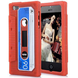 Coque K7 rouge pour iPhone 5