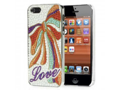 Coque STRASS LOVE pour iPhone 5