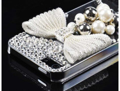 Coque STRASS papillon pour iPhone 5