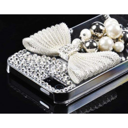 Coque STRASS papillon pour iPhone 5