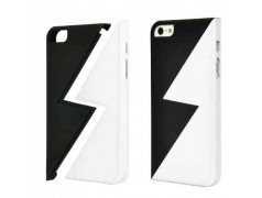 Coque NOVEL noir et blanche pour iPhone 5