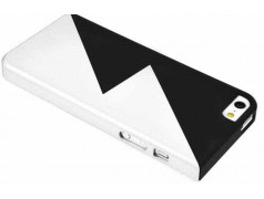 Coque NOVEL noir et blanche pour iPhone 5