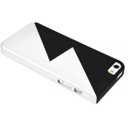 Coque NOVEL noir et blanche pour iPhone 5