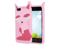 Coque FOX rose pour iPhone 5