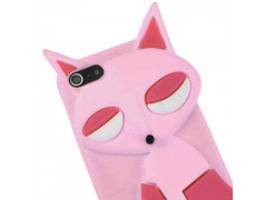 Coque FOX rose pour iPhone 5