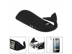 Coque BALEINE noire pour iPhone 5