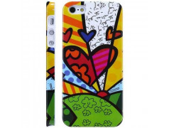 Coque COEUR ART pour iPhone 5