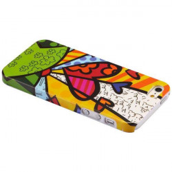 Coque COEUR ART pour iPhone 5