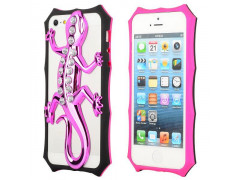 Coque SALAMANDRE rose pour iPhone 5