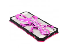 Coque SALAMANDRE rose pour iPhone 5