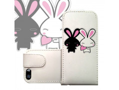 Etui cuir LAPIN 2 pour iPhone 5