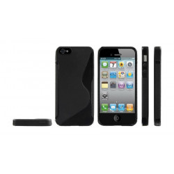 Coque S-LINE 2 noire pour iPhone 5