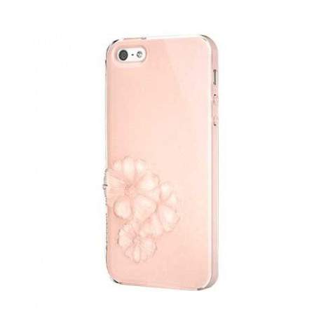 Coque DAHLIA rose pour iPhone 5 et 5S