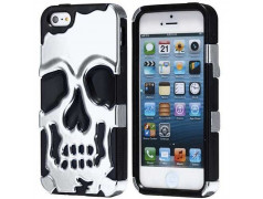 Coque DEATH MASK argentee pour iPhone 5 et 5S