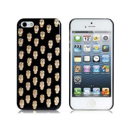 Coque BLING DEATH noire pour iPhone 5 et 5S