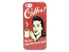 Coque COFFEE pour iPhone 5 et 5S