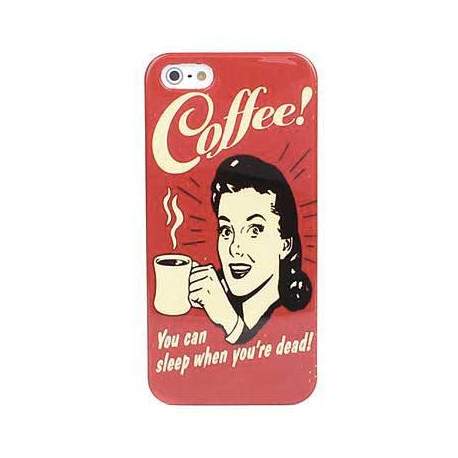 Coque COFFEE pour iPhone 5 et 5S