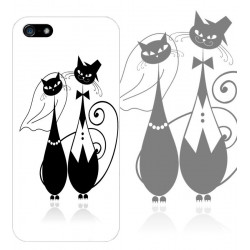 Coque PAIR OF CATS pour iPhone 5 et 5S