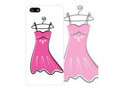 Coque ROBE ROSE pour iPhone 5 et 5S