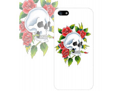 Coque Skull and Roses pour iPhone 6 (4.7)