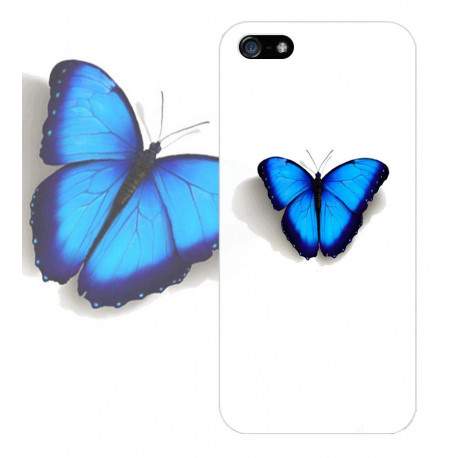 Coque Papillon Bleu pour iPhone 6 (4.7)