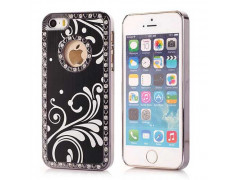 Coque BLING WAVE noire pour iPhone 5 et 5S