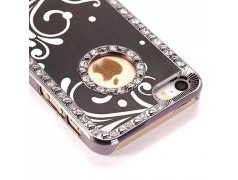 Coque BLING WAVE noire pour iPhone 5 et 5S