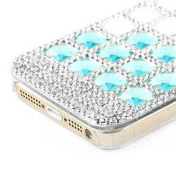 Coque BLING Grille pour iPhone 5 et 5S