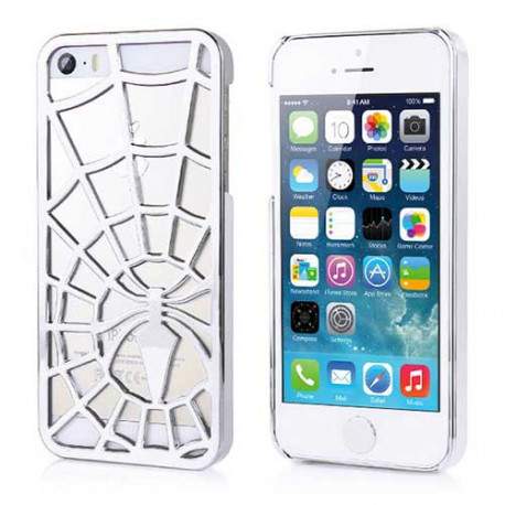 Coque SPIDER blanche pour iPhone 5 et 5S