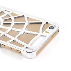 Coque SPIDER blanche pour iPhone 5 et 5S