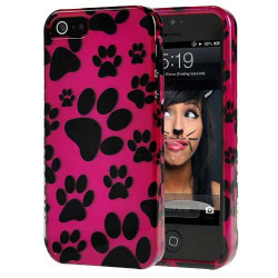 Coque FOOT CAT pour iPhone 5 et 5S