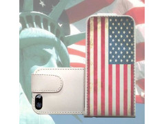 ETUI CUIR USA POUR IPHONE 6 (4.7)