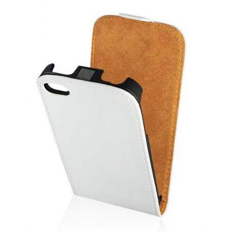 Etui cuir blanc pour iPhone 6 ( 4.7 )