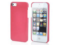 Coque plastique rouge pour iPhone 5 et 5S