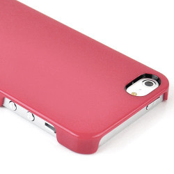 Coque SLIM rose pour iPhone 5 et 5S