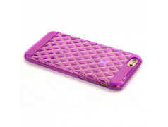 Coque souple DIAMOND mauve pour iPhone 6 ( 4.7 )