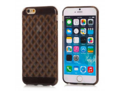 Coque souple DIAMOND noire pour iPhone 6 ( 4.7 )