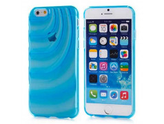 Coque souple WAVE bleue pour iPhone 6 ( 4.7 )