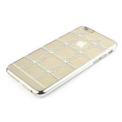 Coque rigide CIRCLE blanche pour iPhone 6 ( 4.7 )