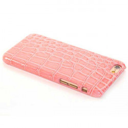 Coque CROCODILE rose pour iPhone 6 et iPhone 6S