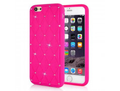 Coque souple BLING 2 rose pour iPhone 6 ( 4.7 )