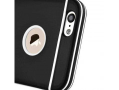 Coque souple HOLE noire pour iPhone 6 ( 4.7 )