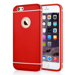 Coque souple HOLE rouge pour iPhone 6 ( 4.7 )